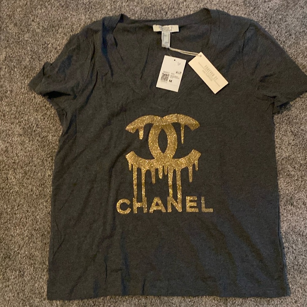 Forever21 size M grey tshirt
